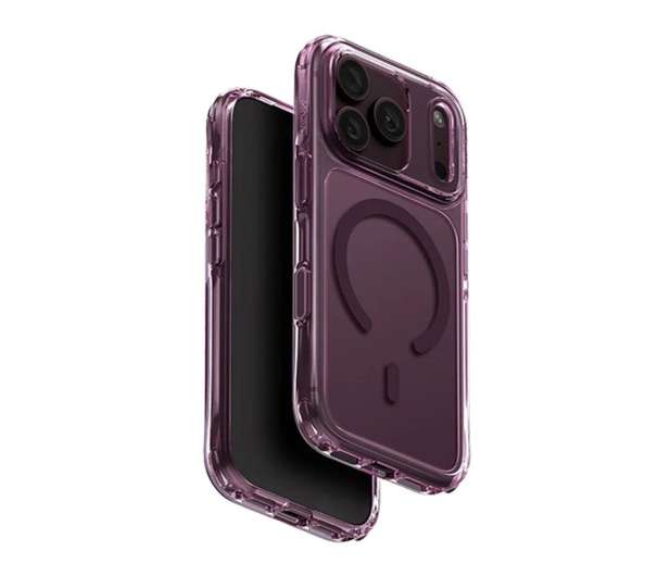 Uniq LifePro Xtreme do iPhone 18 Pro Magclick burgundowy - 1611942 - zdjęcie